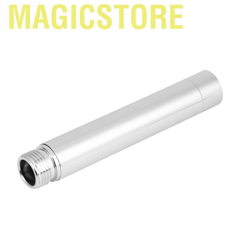 Magicstore 4inch Stainless Steel Shower Extension Round Tube with Chrome Plating for Bathroom Accessory