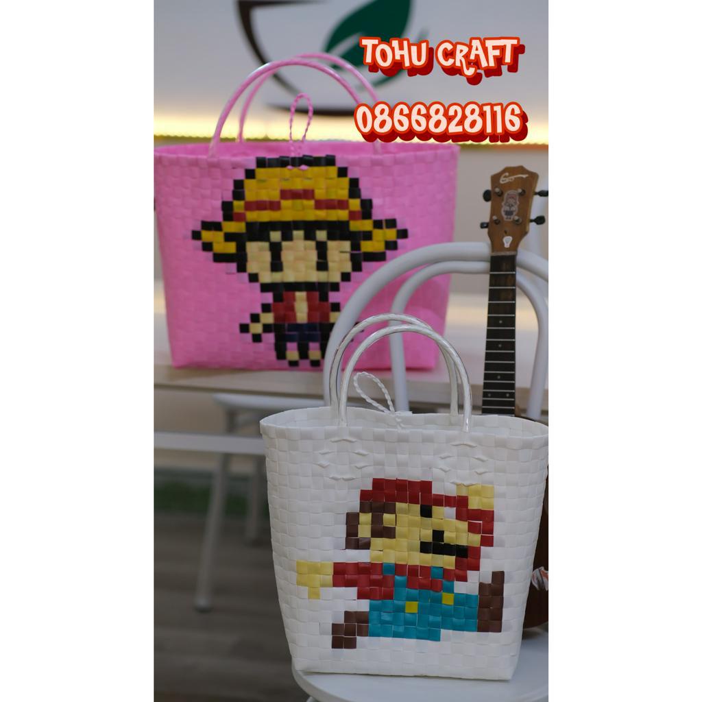 Túi xách đan tay thủ công thời trang TOHU anime