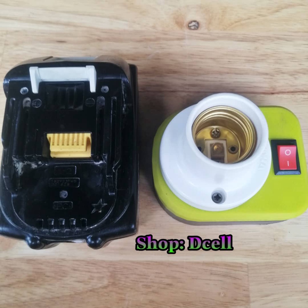 Đèn Led Đuôi Vặn 12V - 24V Dùng Pin Makita - Đèn Led Pin Makita Thông Dụng