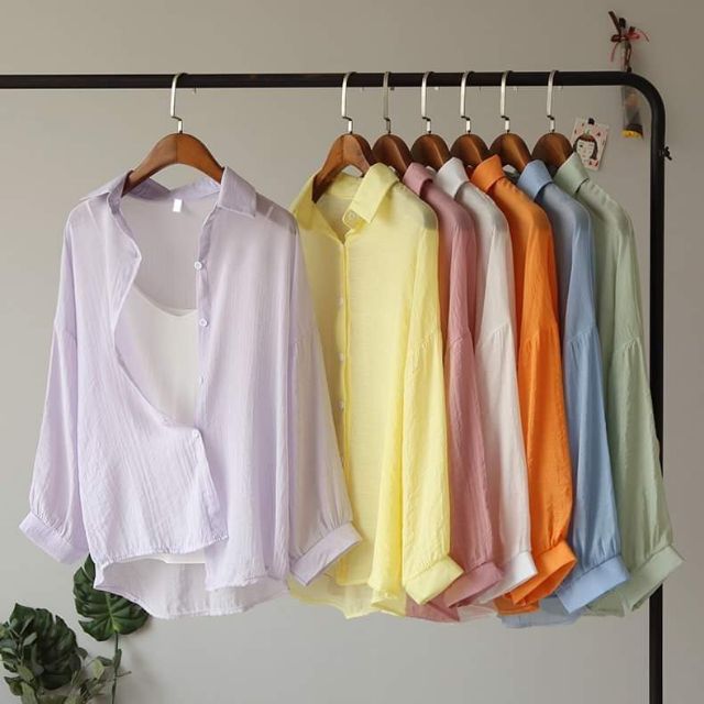 {Hàng order - inbox đặt hàng}Sơ mi voan