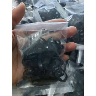 30 CHUN BUỘC TÓC SIÊU DAI MÀU ĐEN - 1K