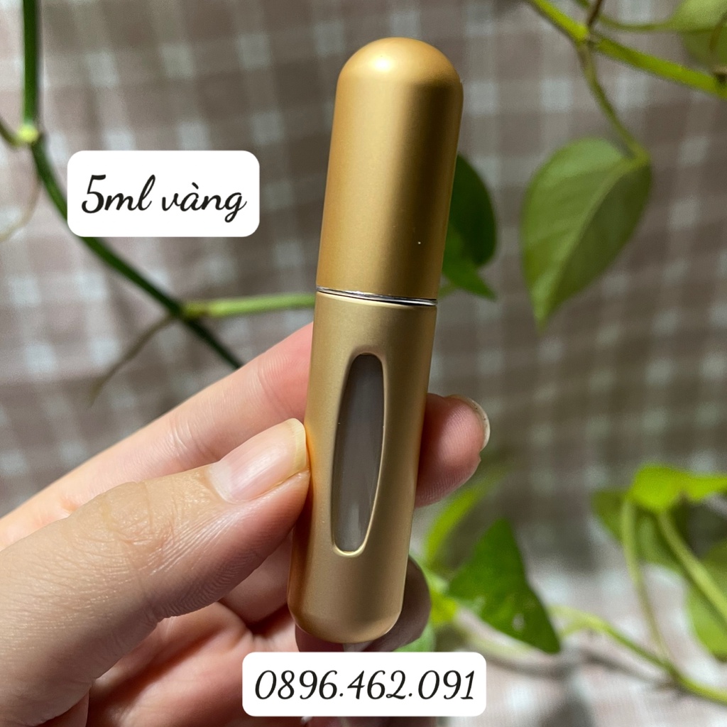 Lọ Chiết, Chai Chiết, Ống Chiết Nước Hoa Tự Động Dạng Xịt 5ML - CHAI RỖNG KHÔNG CHỨA DUNG DỊCH