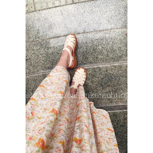 Giày sandal rọ TIGISH da thật
