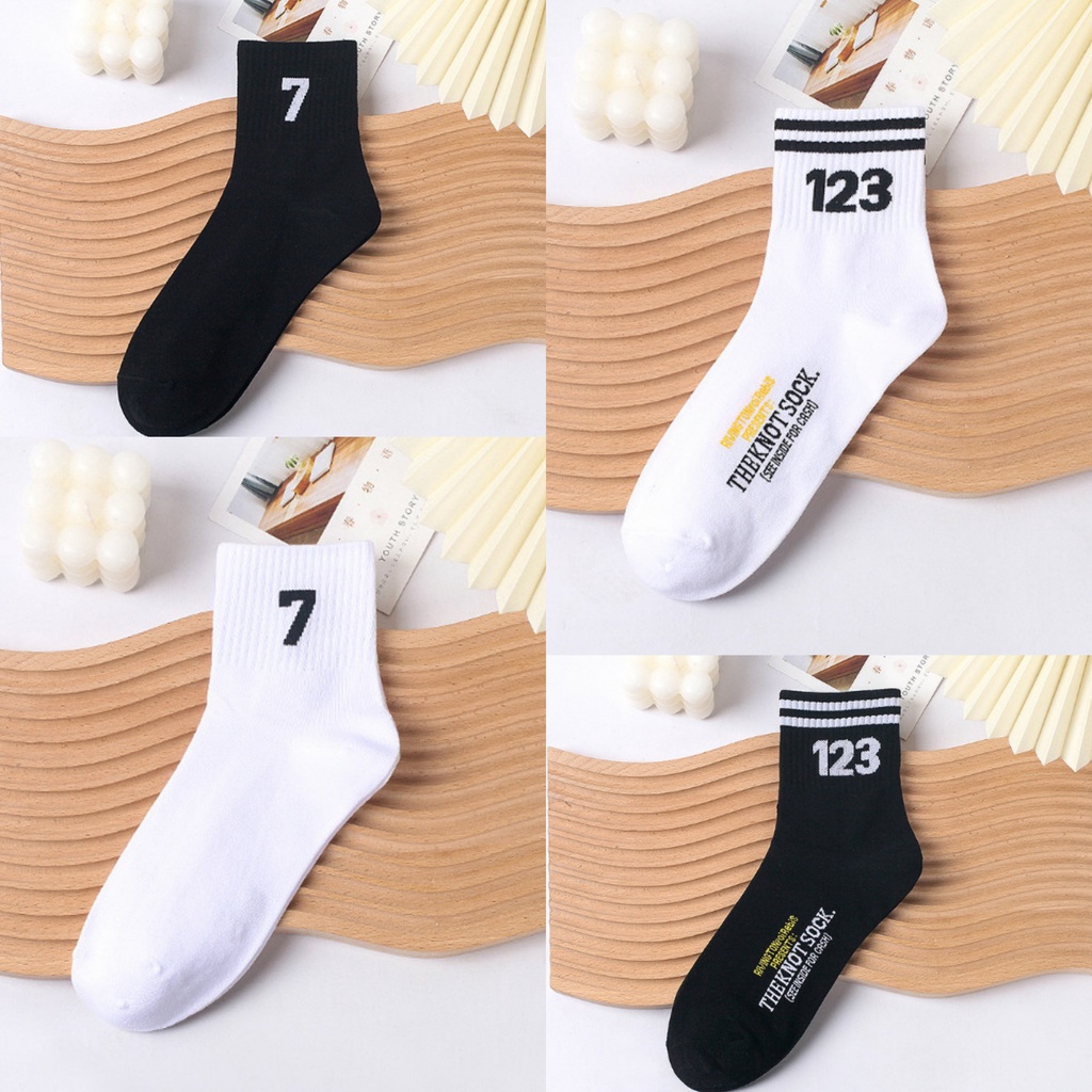 Vớ Tất cổ lửng UNISSEX số 7 phong cách thể thao, đường phố, năng động.