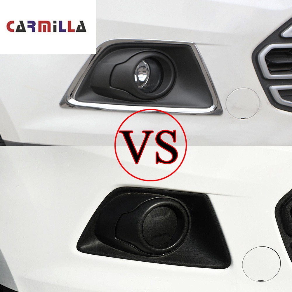 Ốp viền đèn sương mù cao cấp cho xe ô tô Ford ecosport 2012 - 2016