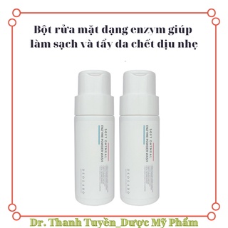 Bột rửa mặt giúp làm sạch da, tẩy da chết dịu nhẹ dạng enzym Usolab Soft Oatmeal Enzym Powder Wash 50g