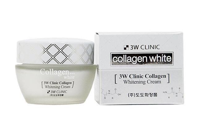 Kem dưỡng trắng da 3w clinic collagen white chính hãng