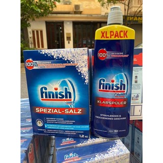 Combo Nước làm bóng Finish 1150ml+Muối Finish 1.2kg