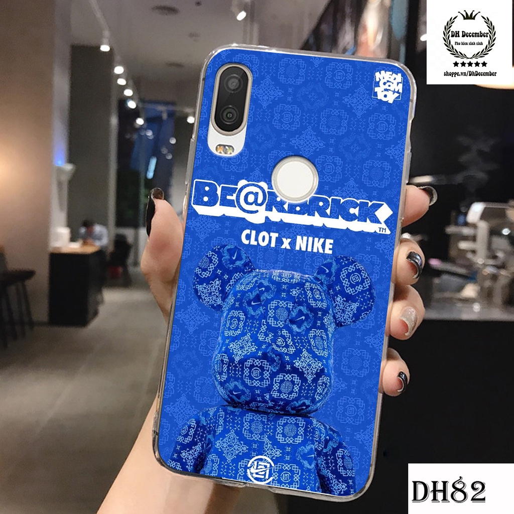 Ốp lưng Vsmart ACTIVE 1 in hình 3D lucky, gấu Beer xinh xắn - KHÔNG NÊN BỎ LỠ