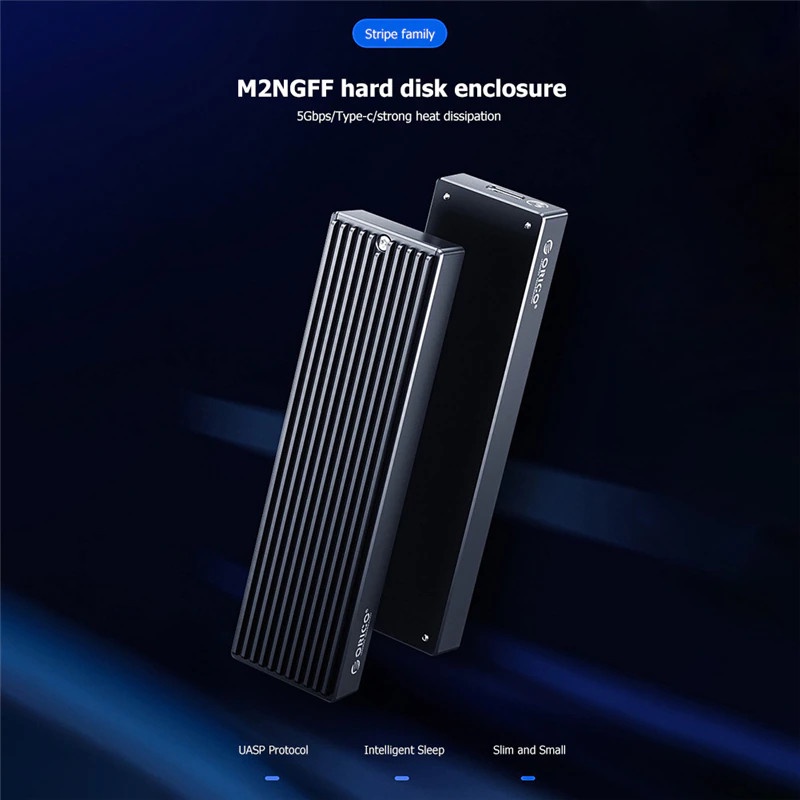 Box M2 ORICO NVMe USB3.1 Type-C Vỏ Nhôm Cao Cấp Orico M2PV-C3 Chính Hãng