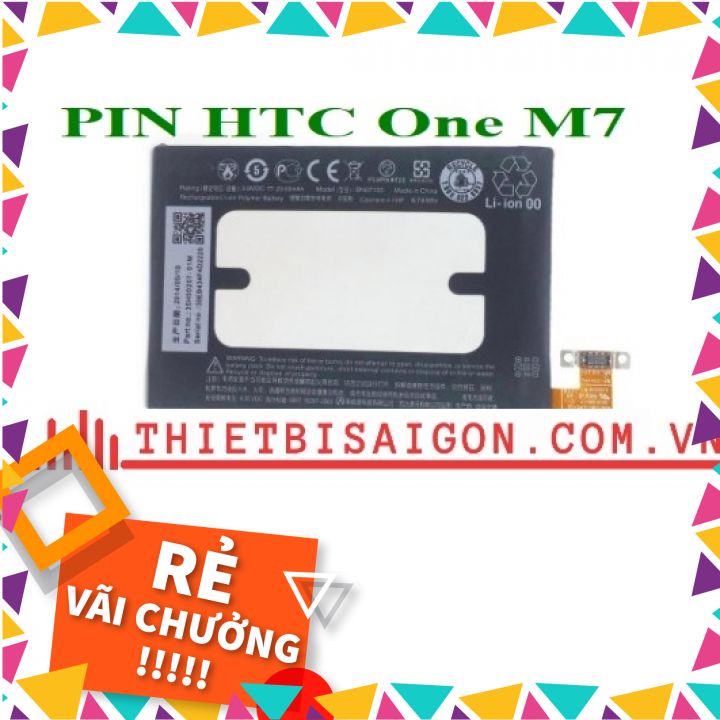 Pin HTC one M7 Dual
