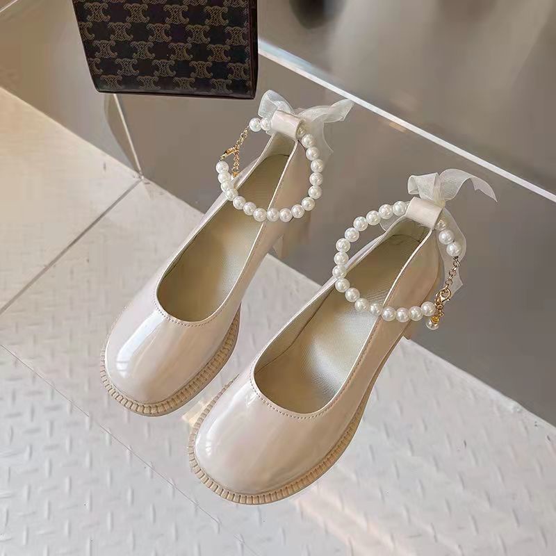 Giày Cao Gót Thiết Kế Mới Cao Cấp Thời Trang Theo Phong Cách Pháp Cho Nữ