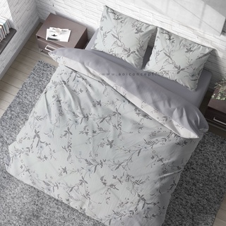 Trọn Bộ - 5 Món Ra Giường Lụa Tencel [ Lilies of the Valley ] Cao Cấp