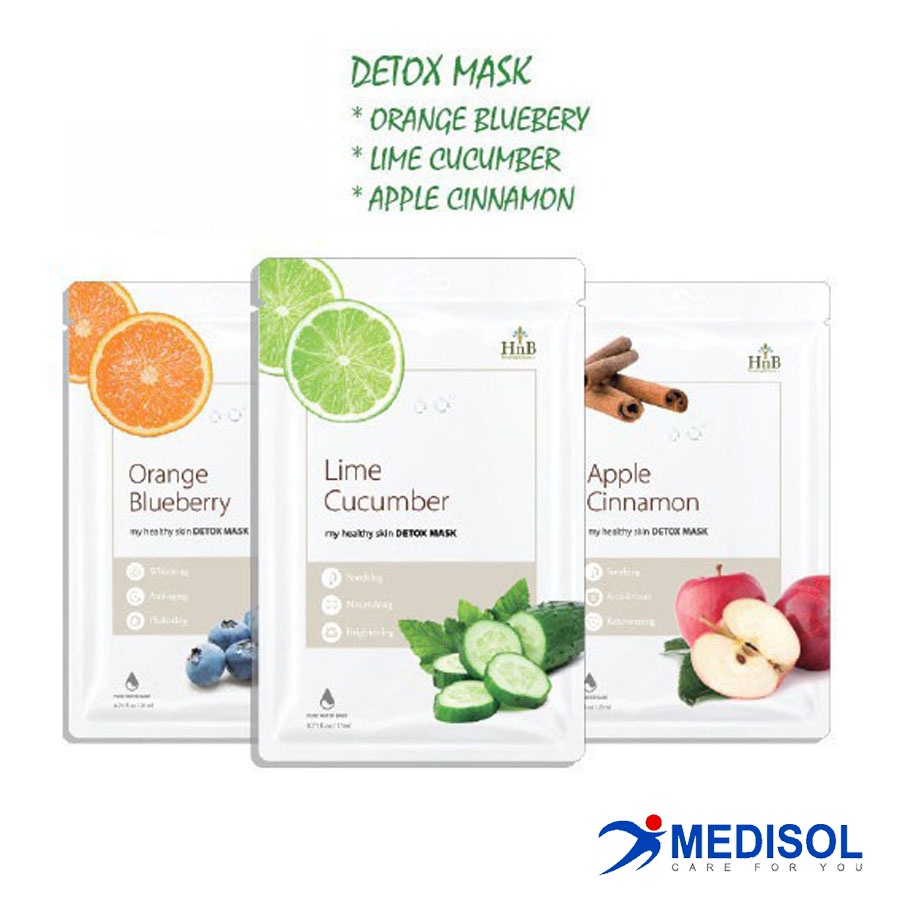Mặt Nạ Giấy HNB Detox & Relaxing