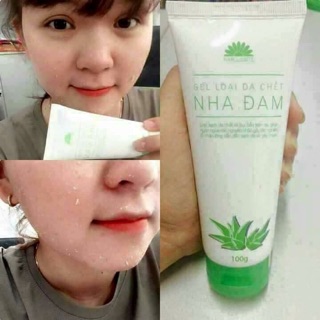 Gel tẩy tế bào chết nha đam