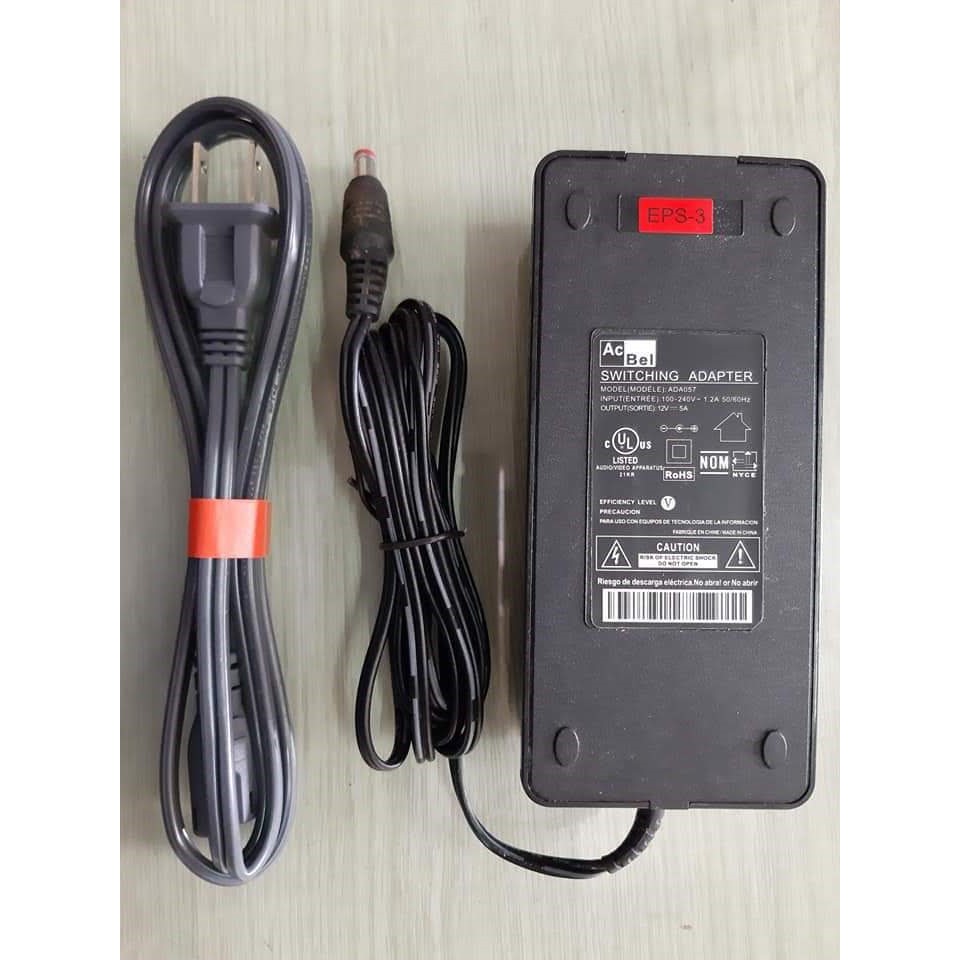 Nguồn 12V 5A Acbel chất lượng cao