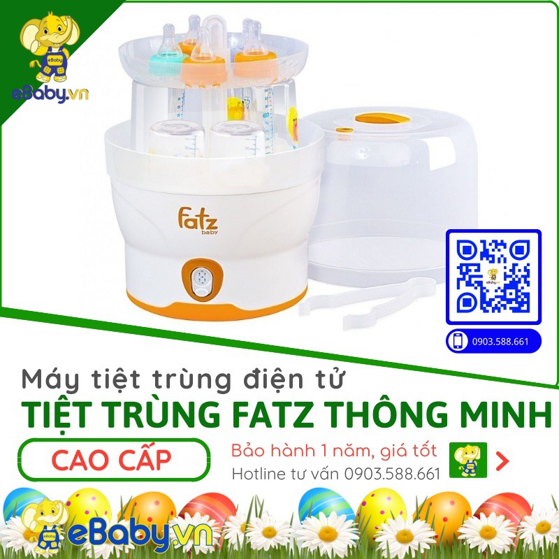 Máy tiệt trùng siêu tốc thế hệ thông minh 6 bình Fatzbaby FB4028SL - Fatz Baby FB4028SL - Bảo hành 12 tháng toàn quốc