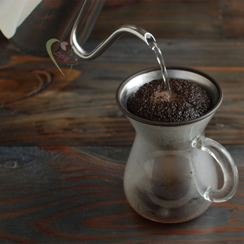 Phễu lọc cà phê bằng thép không gỉ tái sử dụng cho máy pha cà phê