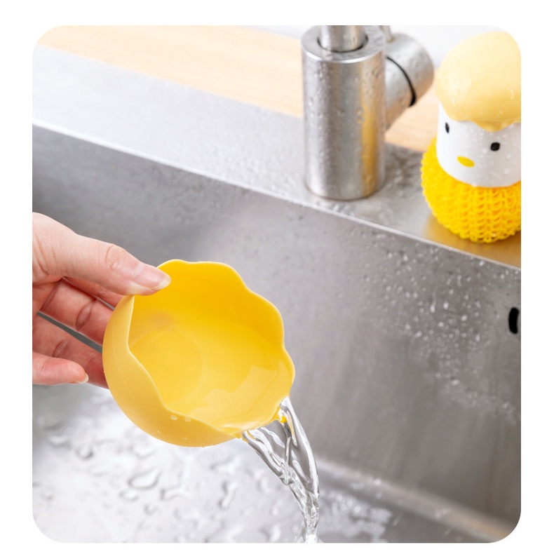 Bàn Chải Nano Vệ Sinh Chén Dĩa Có Tay Cầm Tiện Dụng