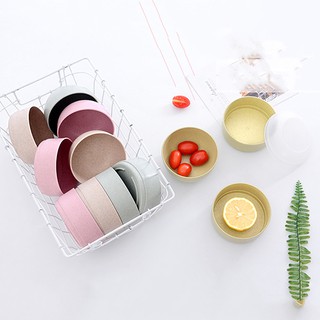 HCM - Hộp cơm lúa mì 2 ngăn có ngăn đựng canh kèm chén lúa mì