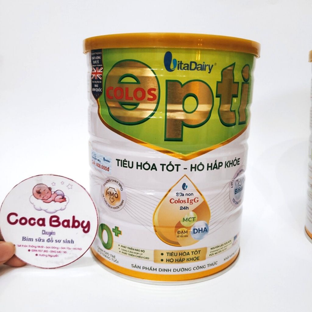 Sữa Colos Opti số 0+ 1+ 400g ,800g hỗ trợ tiêu hoá tốt hô hấp khoẻ ⚡FREESHIP⚡
