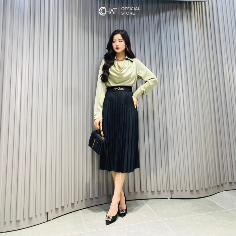 Áo cổ đức chui đầu CCHAT