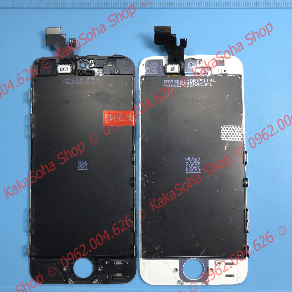 Màn hình iphone 5 zin bóc máy, tặng cường lực, combo Tua vít 1k, Màn hình ip 5 zin chính hãng, miễn phí vận chuyển.