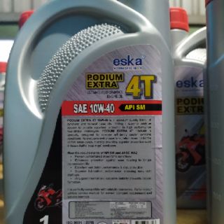 Dầu nhớt ESKA PODIUM EXTRA 4T. (0.8L)