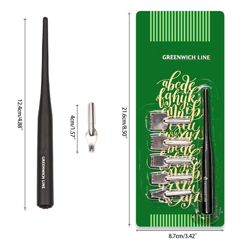 Set Bút Chấm Bi 6Kit Kèm 5 Ngòi Thay Thế Và Giá Đỡ Bút Dành Cho Trẻ Em