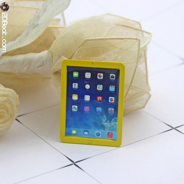 Mini iPad Tablet bằng hợp kim tỉ lệ 1/6 dành cho Doll Action Figure