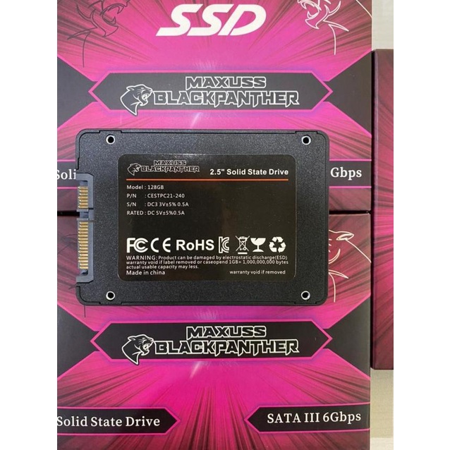 ✺➣ Thẻ nhớ SSD BLACK PANTHER 128GB SATA 3 | BigBuy360 - bigbuy360.vn