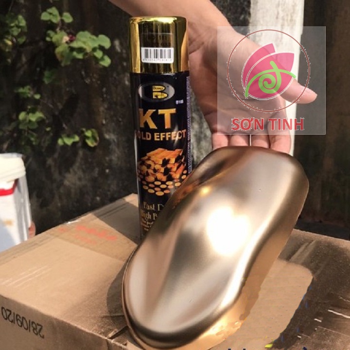 Sơn xịt hiệu ứng xi vàng Bosny Copper Gold No. 181