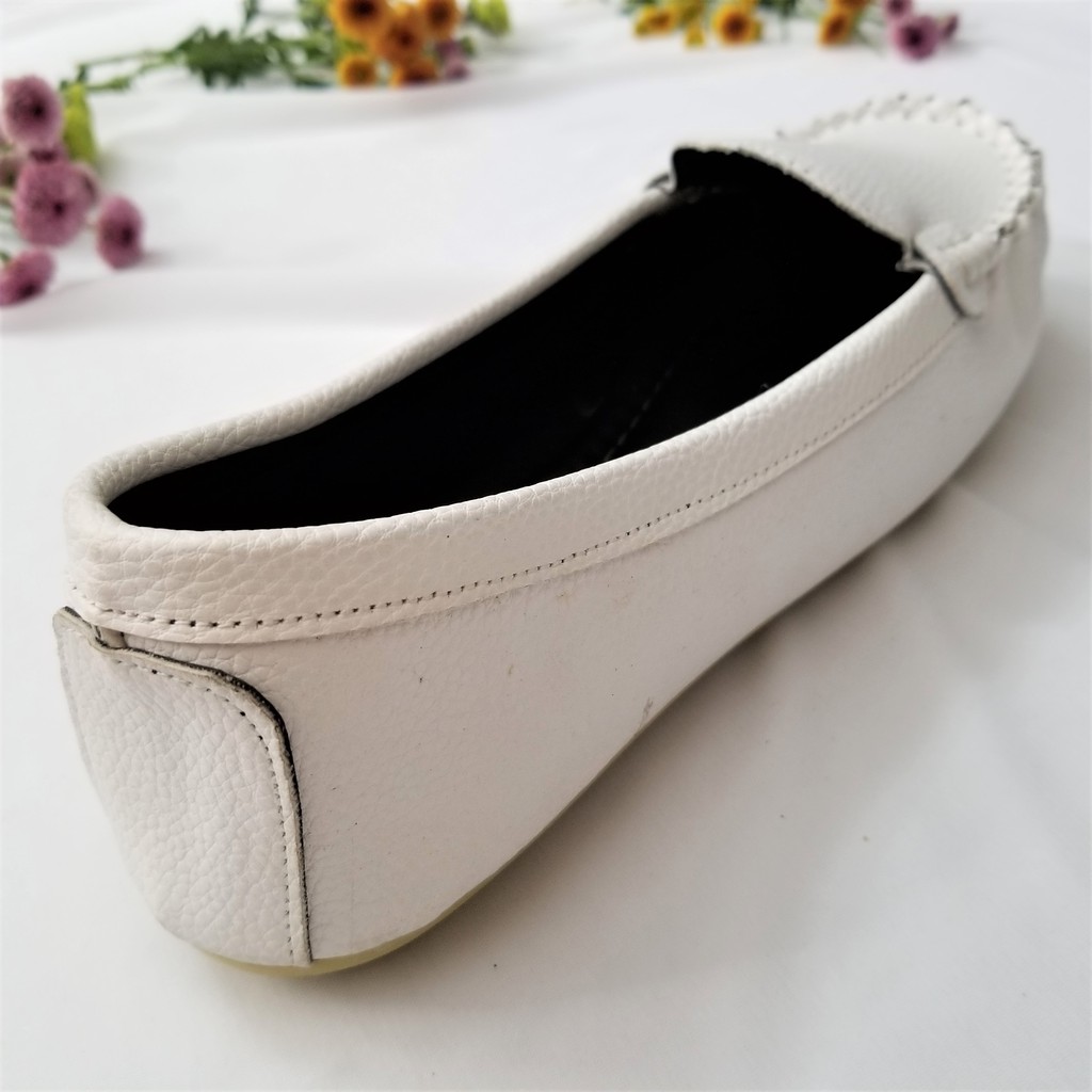 [SALE XẢ HÀNG] Giày mọi trơn da mềm vintage siêu êm SALE | BigBuy360 - bigbuy360.vn