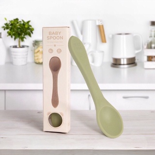 Thìa Ăn Dặm Silicone Tobé