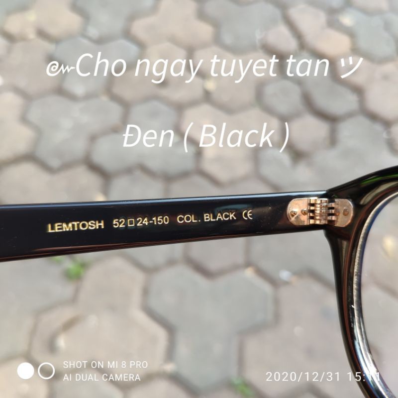 [New] Gọng Cận Thời Trang MOSCOT LEMTOSH ( SIZE 52 ) Hàng Cao Cấp | BigBuy360 - bigbuy360.vn