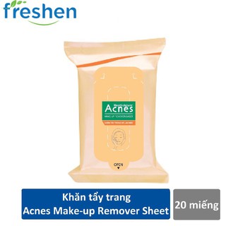 Khăn tẩy trang Acnes Make Up Remover Sheet