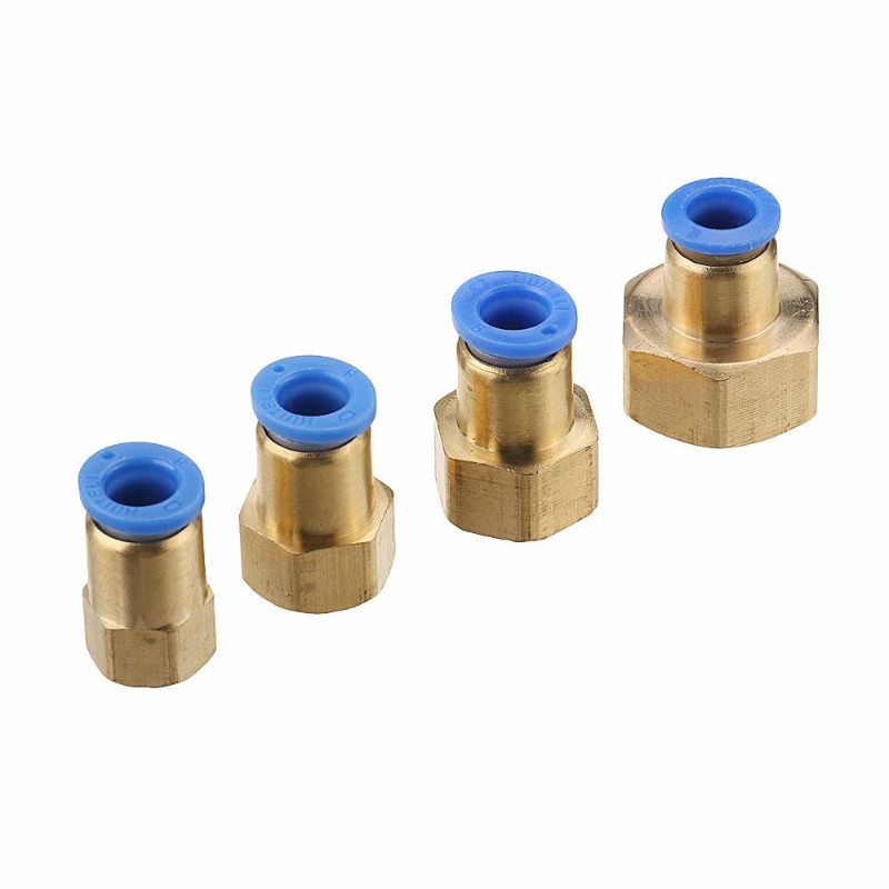 Đầu nối khí nén thẳng ren trong AKS - PCF nhiều kích thước (4mm, 6mm, 8mm, 10mm, 12mm)