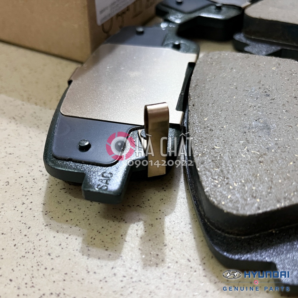 Má phanh trước & sau SANTAFE 🚘 nhập khẩu HYUNDAI MOBIS Hàn Quốc 🎯 Bảo hành 100% là hàng chính hãng