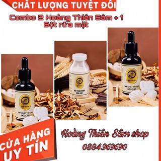 Combo 2 Hoàng Thiên Sâm ⚡️Freeship ⚡️Dành cho da mụn nặng, tiết kiệm hơn, hiệu quả hơn.