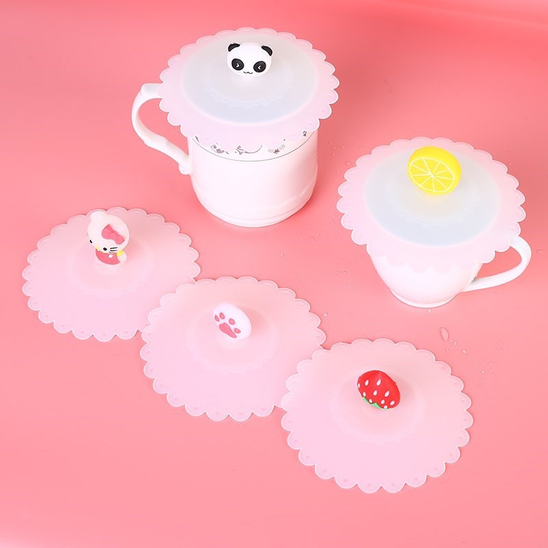 [NHIỀU MẪU] Nắp đậy ly cốc bằng silicon nhiều họa tiết | BigBuy360 - bigbuy360.vn