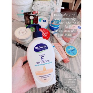 Kem Dưỡng Da Toàn Thân Redwin 400ml