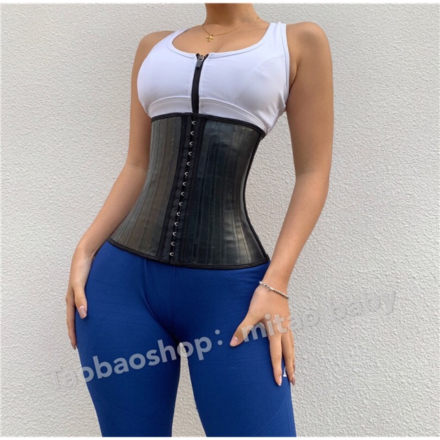 [SALE SỐC] [SALE SỐC] Đai latex 25 Xương Thép ( Tặng Kèm Thanh Nới )