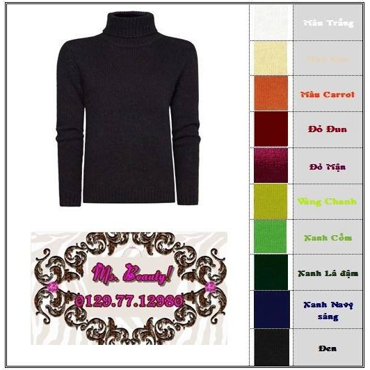 Áo Len Cổ Lọ 8cm | BigBuy360 - bigbuy360.vn