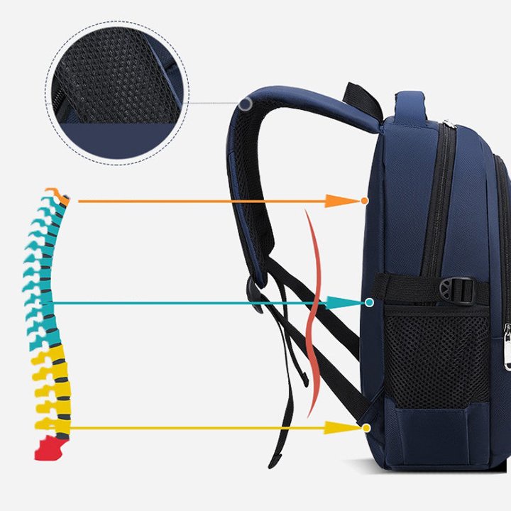Balo Học Sinh Siêu Nhẹ Chống Thấm Nước JUNHANBAGS BALO-523