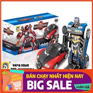 [ NEW - SALE] Xe ô tô biến hình siêu nhân 8987 H3C STORE