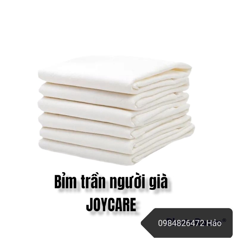 Bỉm Trần người già JoyCare 50 miếng size M L từ 40_75kg, tã có vách chống tràn 2 bên,keo dán chắc chắn,thấm hút mềm mỏng