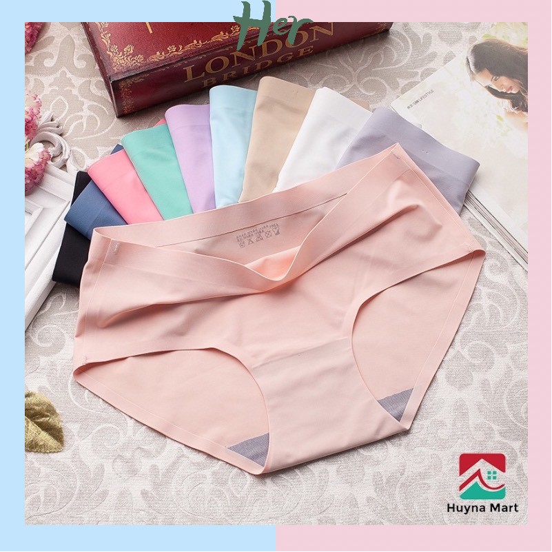 Quần lót nữ đúc su thun lạnh không đường may thoải mái QL01 - HER