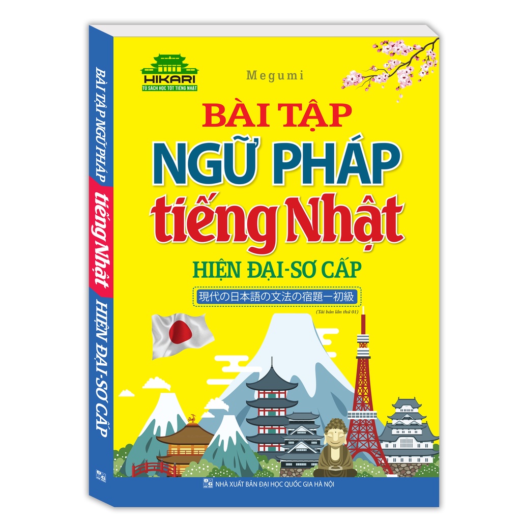Sách - Bài tập ngữ pháp tiếng Nhật hiện đại - sơ cấp