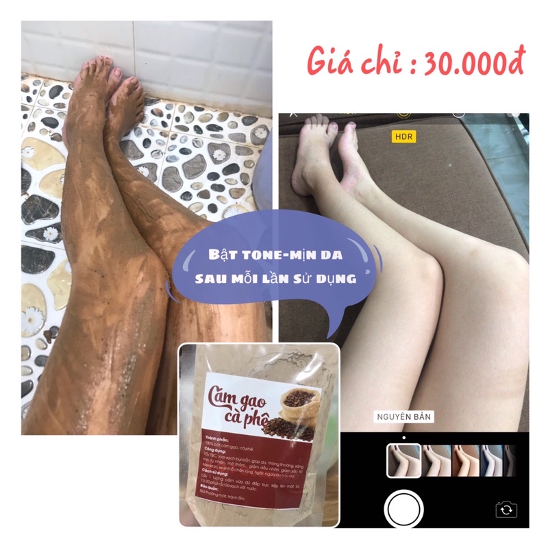 BỘT CÁM GẠO CÀ PHÊ ( TẨY TẾ BÀO CHẾT ) | BigBuy360 - bigbuy360.vn