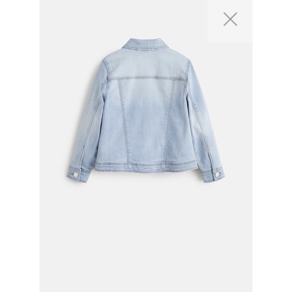Áo khoác jeans denim mango girl auth size 4y